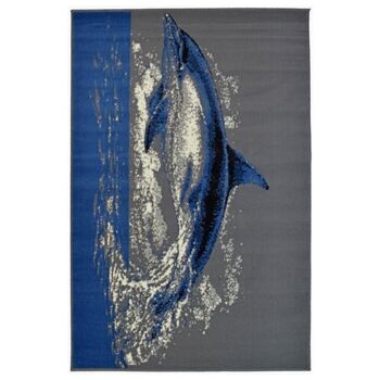 Tapis Blue Dolphin - Texas Animal Kingdom - 80x150cm (2'8"x5') 2