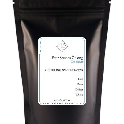 Four Seasons, Taiwán Oolong Tea, paquete suelto de 100 g