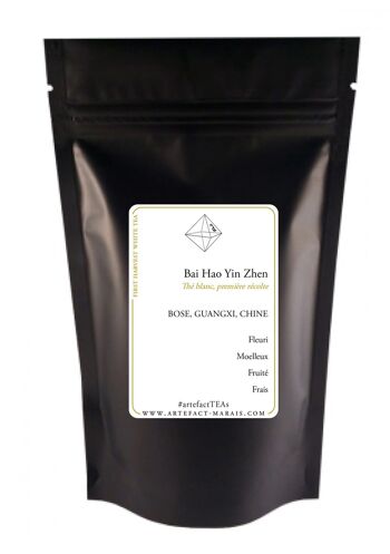 Bai Hao Yin Zhen, Thé blanc de Chine, Paquet de 25g en vrac 1