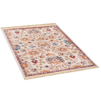 Tapis Floral Boho Crème - Kansas - 160x230cm (5'4"x7'8") 9