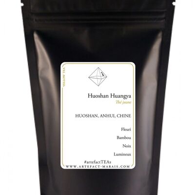 Huoshan Huangya, té amarillo de China, paquete de 25 g a granel