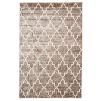 Tapis Moderne Bouclier Brun - Jersey - 240x330cm (8'x11'3") 2