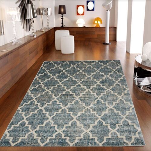 Blue Shield Modern Rug - Jersey - 200x290cm (6'8"x9'7")