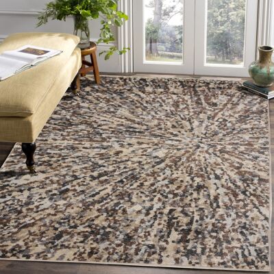 Beige Granite Effect Rug - Georgia - 60x110cm (2'x3'7")