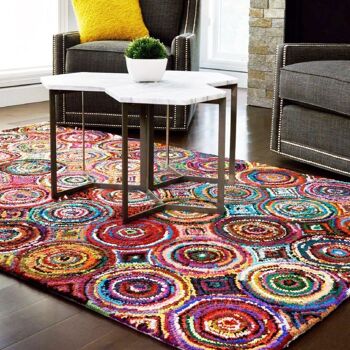 Tapis Ganga Circle Rag - Chindi - 60x230cm (2'x7'8") 3