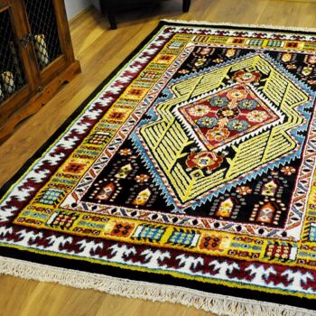 Tapis Persan Arta Noir - Dakota - 160x230cm (5'4"x7'8") 2