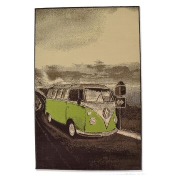 Tapis de camping-car rétro Lime - Texas - 60x110cm (2'x3'7") 2