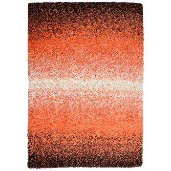 Tapis Shaggy Orange Blend - Californie - 80x150cm (2'8"x5') 2