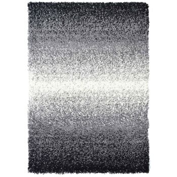 Tapis Shaggy Mélange Gris - California - 120x170cm (4'x5'8") 2