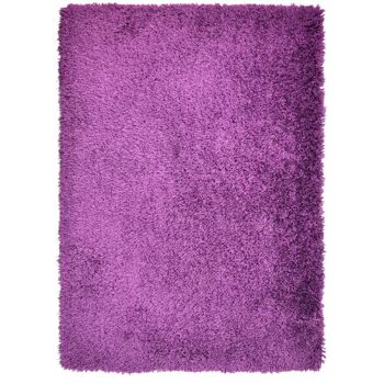 Tapis Shaggy Violet Uni - New York - 60x110cm (2'x3'7") 2