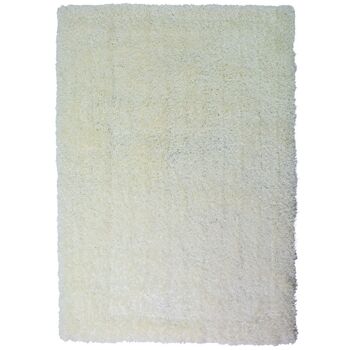 Tapis Shaggy Uni Crème - New York - 60x110cm (2'x3'7") 2