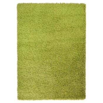 Tapis Shaggy Uni Vert - Californie - 140x200cm 2