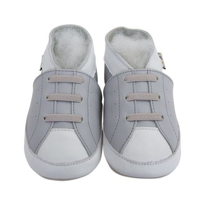 Babypantoffeln - Graue Turnschuhe 3-4 Jahre