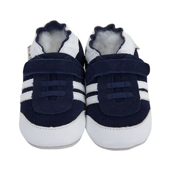 Chaussons bébé Baskets marines 2