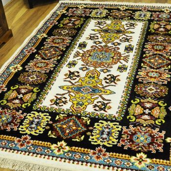 Tapis Persan Aban Noir - Dakota - 70x230cm (2'2"x7'8") 2