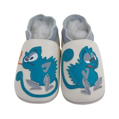 Baby slippers - Chameleon 3-4 years