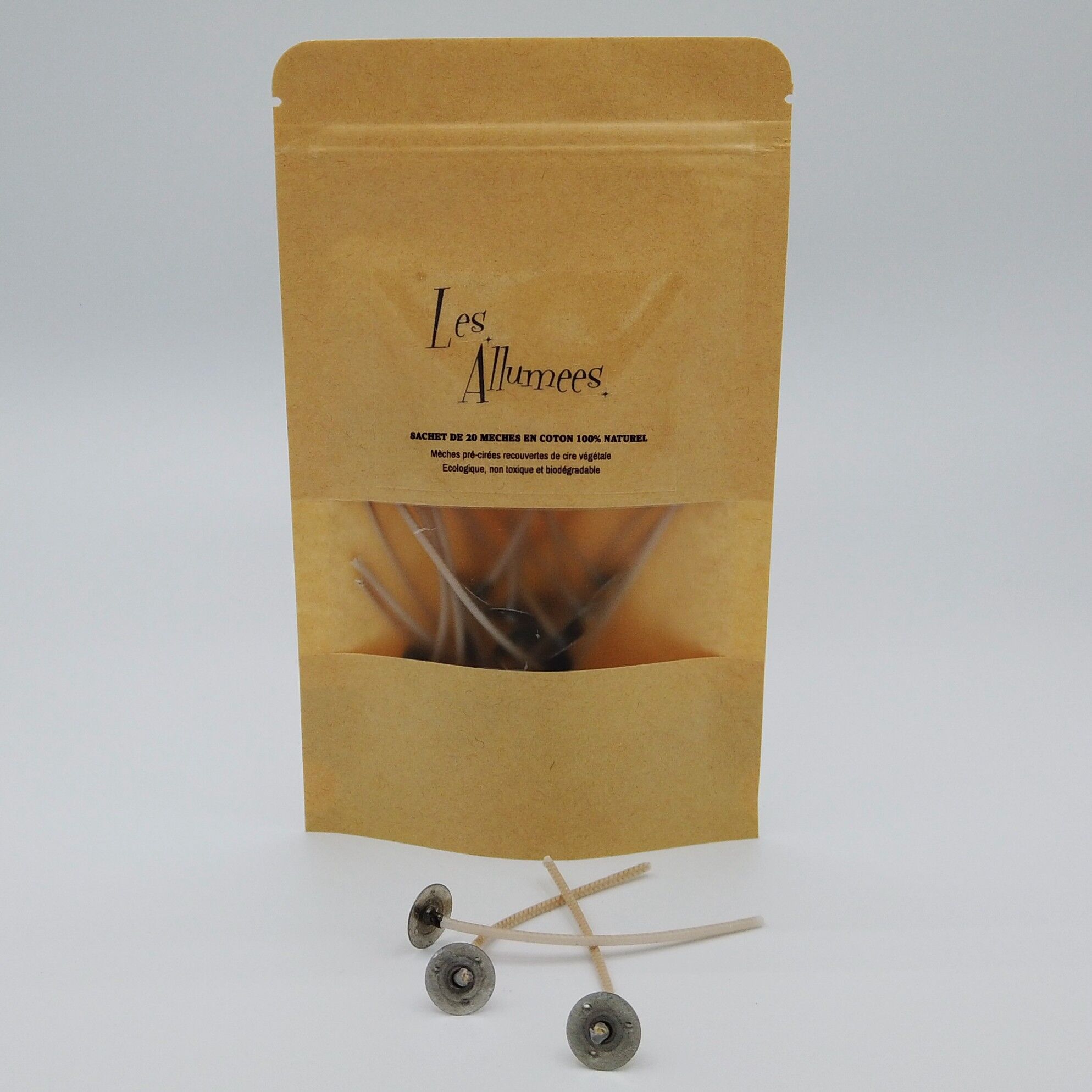 Beutel mit zusätzlichen Dochten