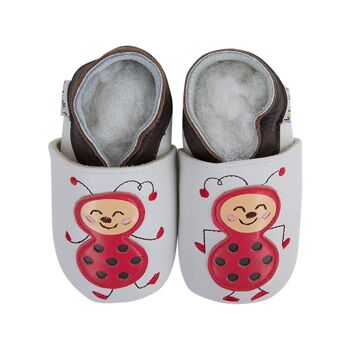 Chaussons bébé Coccinelle 13