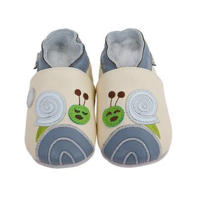 Snail Baby Booties