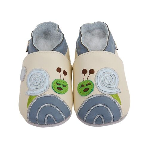 Chaussons bébé - Escargot 2-3 ans