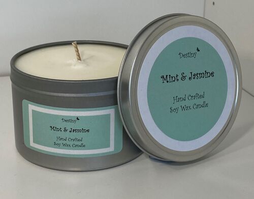 Mint and Jasmine Candle (Large)