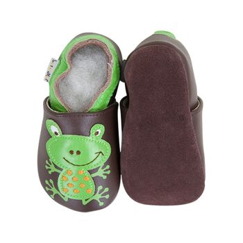 Chaussons bébé - Grenouille 3-4 ans 5