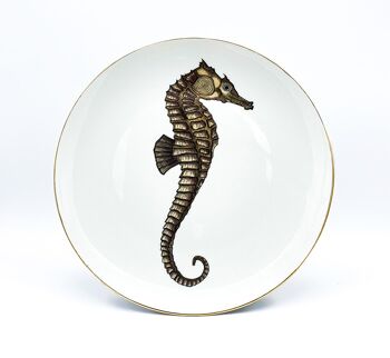 ASSIETTE PLAT HIPPOCAMPE