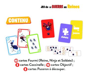 JEU DE LA GUERRE DES REINES  -  Jeux de société 2