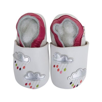 Chaussons bébé - Pluie de couleurs 2-3 ANS