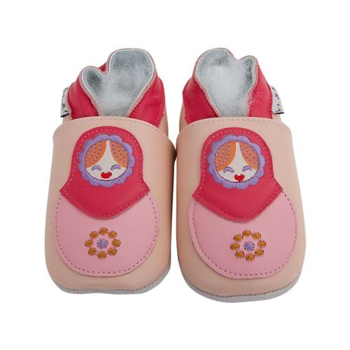 Chaussons bébé - Poupée russe 3-4 ans