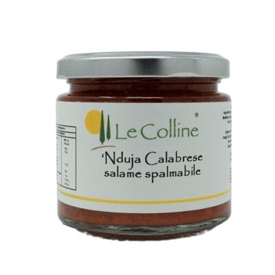 'Nduja Calabrese/salsiccia spalmabile calda 180 grammi