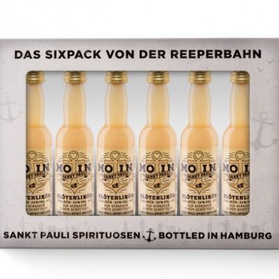 MOIN Klötenlikör Lütten Sixpack in confezione regalo 6x 4cl