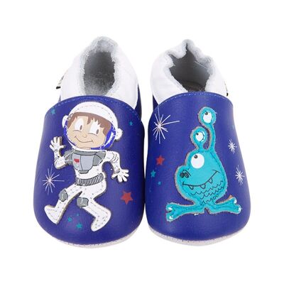 Spaceman baby slippers