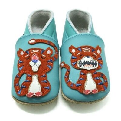 Tiger baby slippers