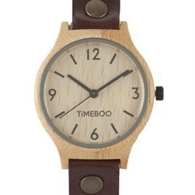 TWIST Single HORLOGE   MET cijfers MOCCA