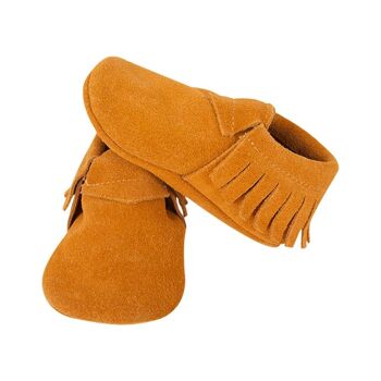 Mocassins suede Camel 3