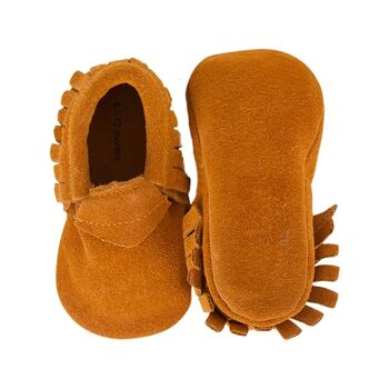 Mocassins suede Camel 4