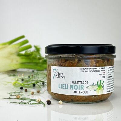Pollack rillettes with fennel - 200g