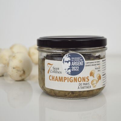 Spreadable Button Mushrooms - 200g (Epicure d'Argent 2022)