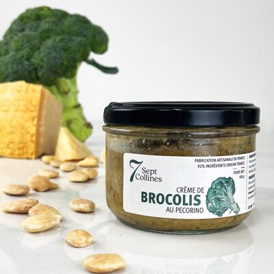 Brokkoli-Creme mit Pecorino und Mandeln - 200 g