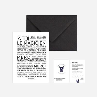 Affiche format mini Magicien