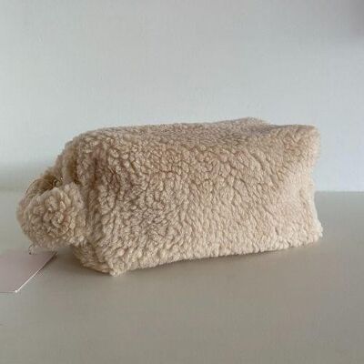 Teddy Pouch - Beige