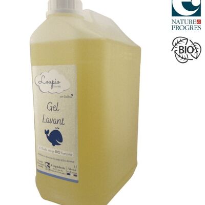 Gel detergente neutro biologico per neonati 5L, SENZA Interferenti endocrini