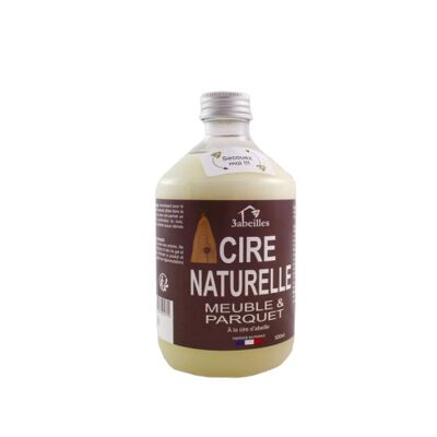 natural wax 500ml Bio, without petroleum derivatives, without turpentine