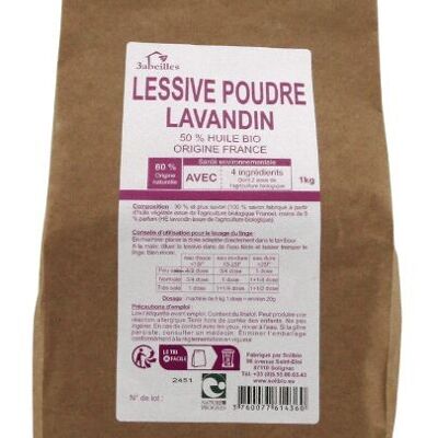 Lavanda en polvo ecológica 1kg