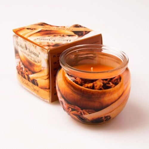 "Winter Spice" fragrance candle