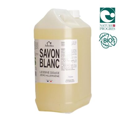 white soap 5L, Organic Liquid Detergent WITHOUT ALLERGEN