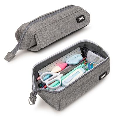 ZIPIT Lenny Pencil Case, Grey