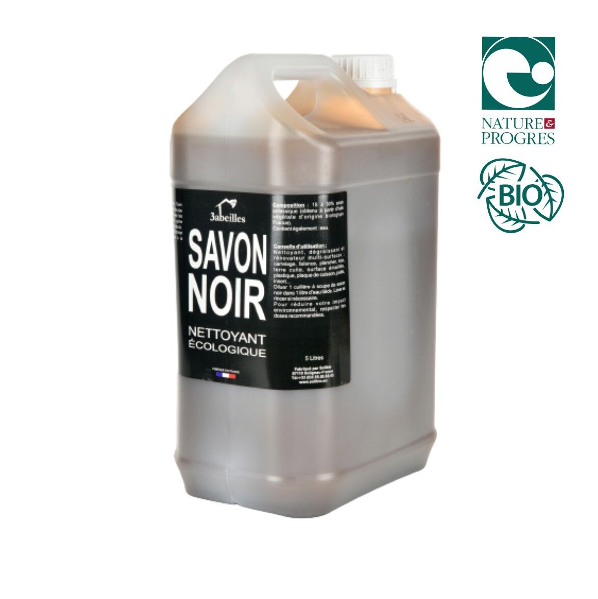 Sapone nero biologico 5L