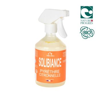 Solibiance Pyrêthre Bio 500mL SPECIAL TRAITEMENT PUNAISE DE LIT